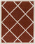 Baldwin Modern Burnt Orange Area Rug