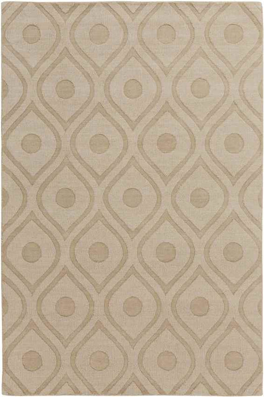 Bantam Modern Taupe Area Rug