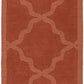 Ermont Modern Coral Red Area Rug