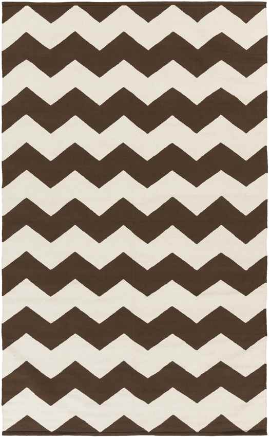 Zetten Modern Brown Area Rug