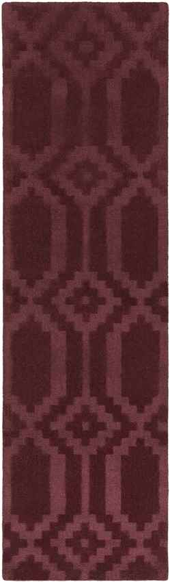 Audric Modern Burgundy Area Rug