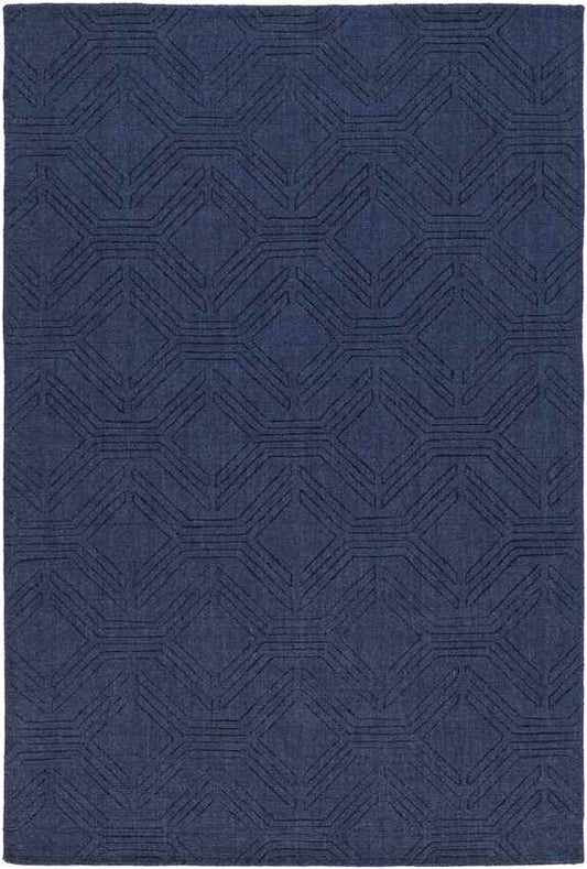 Maureen Modern Navy Area Rug
