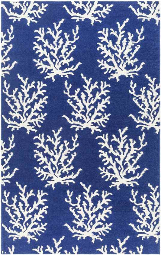 Hounslow Coastal Cobalt/Ivory Area Rug