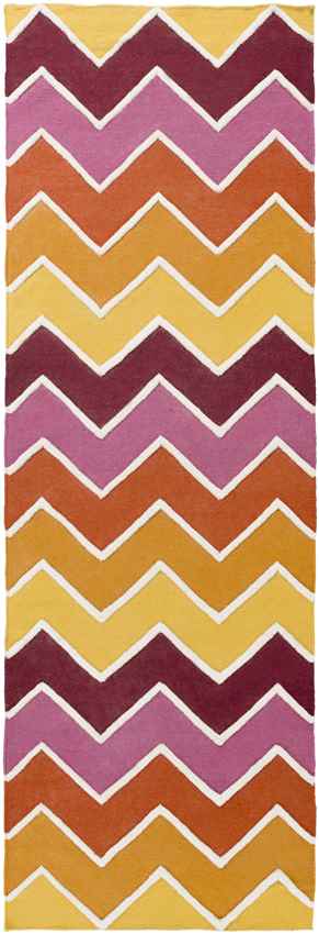 Branford Modern Orange/Pink/Yellow Area Rug