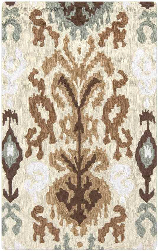 Brea Global Khaki/Tan Area Rug