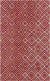 Brewton Modern Red Area Rug