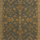 Rossburn Traditional Charcoal/Tan Area Rug