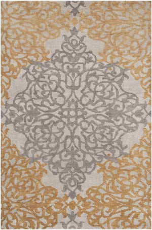 Carlsbad Global Gray/Brown Area Rug