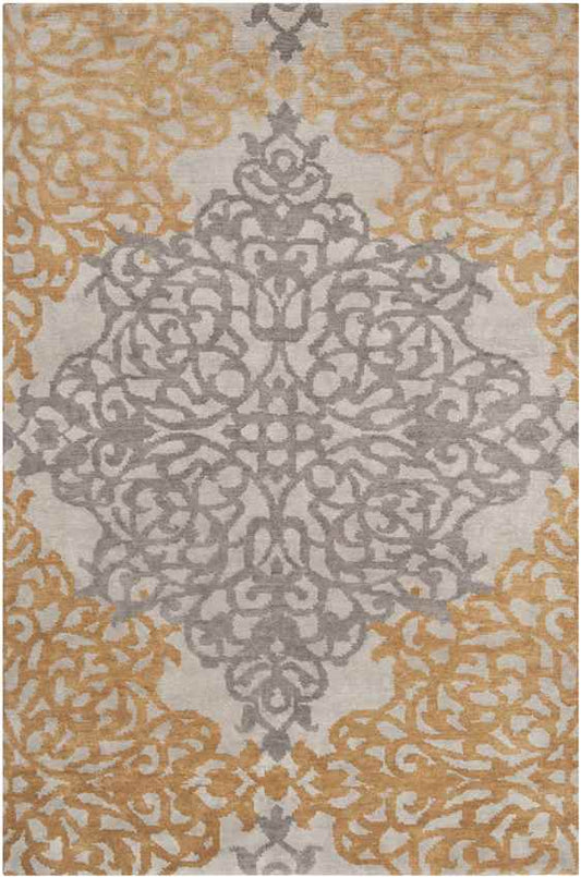 Carlsbad Global Gray/Brown Area Rug
