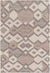 Clarksville Modern Rust/Cream/Aqua Area Rug