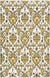 DeWitt Global Yellow/Gray Area Rug