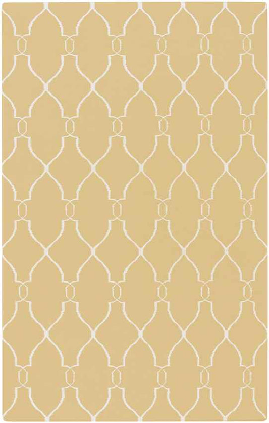 Hendon Modern Yellow Area Rug