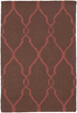 Hendon Transitional Brown/Rust Area Rug