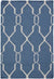Hendon Modern Blue/Ivory Area Rug
