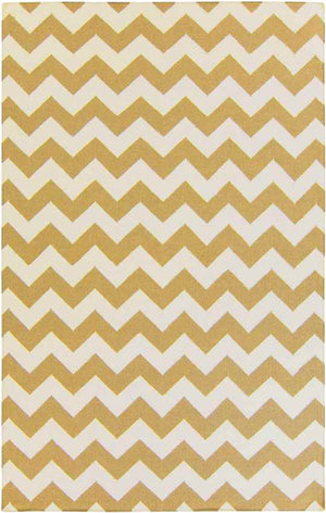 Emanuel Transitional White/Yellow Area Rug