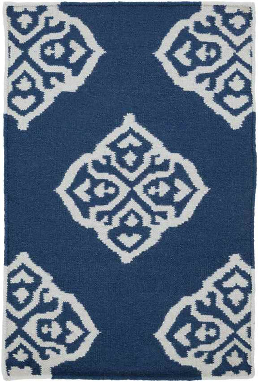 Sellingen Modern Blue Area Rug