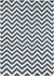 Escondido Modern Navy/White Area Rug