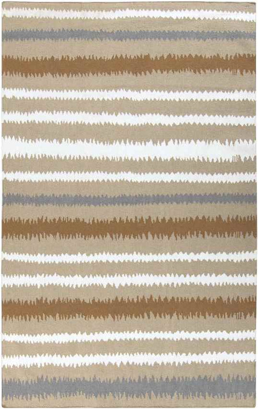 Evans Modern Brown/Tan Area Rug