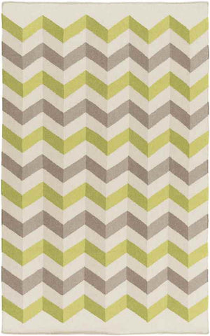 Fayetteville Transitional Green/Beige/Gray Area Rug