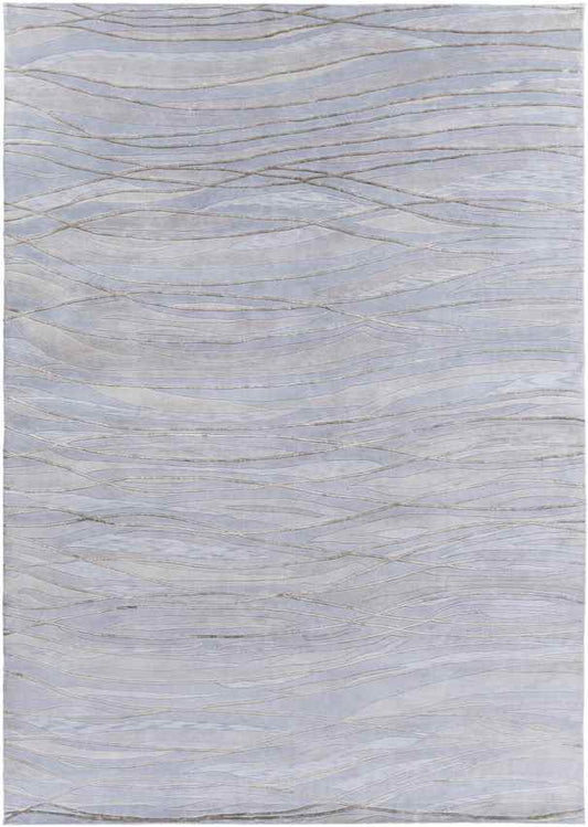 Sebastiona Modern Denim Area Rug
