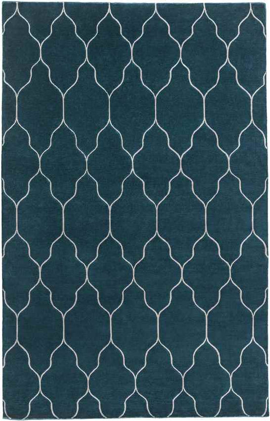 Flagstaff Modern Teal Area Rug