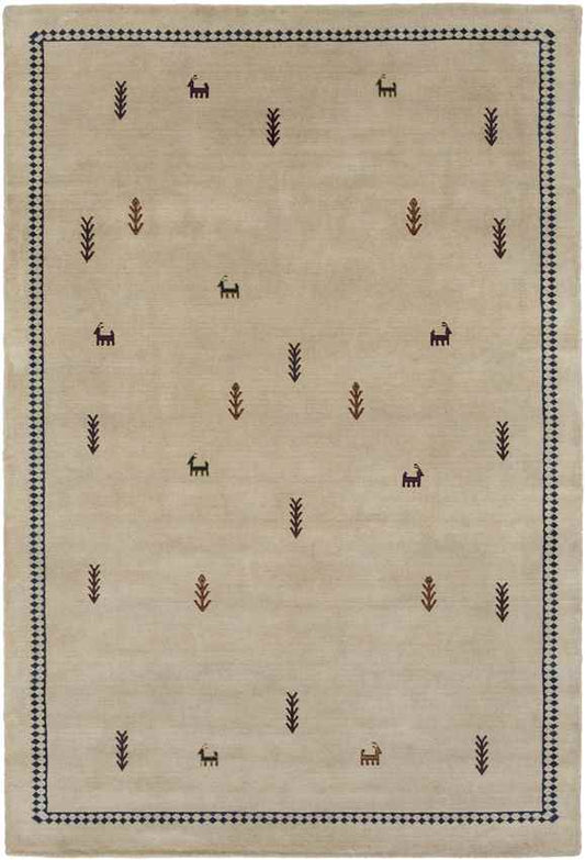 Flemington Global Neutral/Black Area Rug