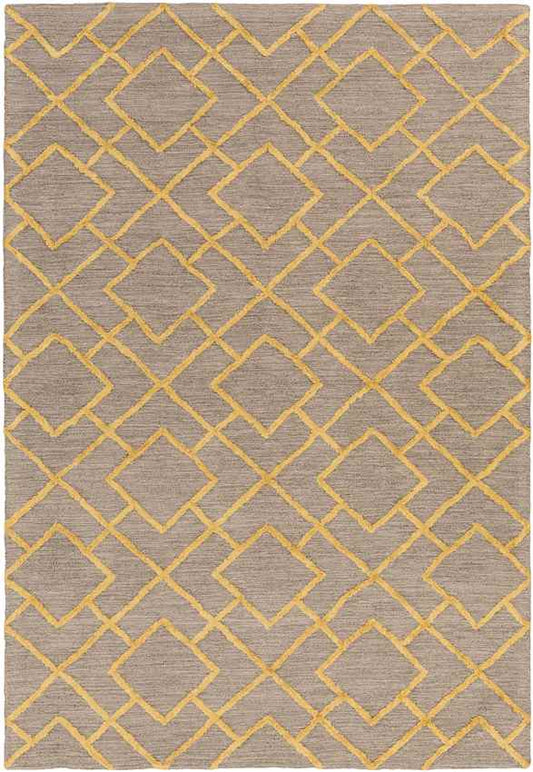 Lisle Modern Khaki/Beige Area Rug
