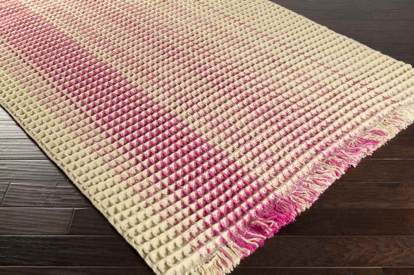 Garden Modern Hot Pink Area Rug