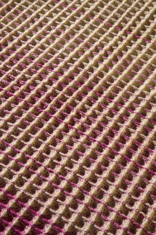 Garden Modern Hot Pink Area Rug