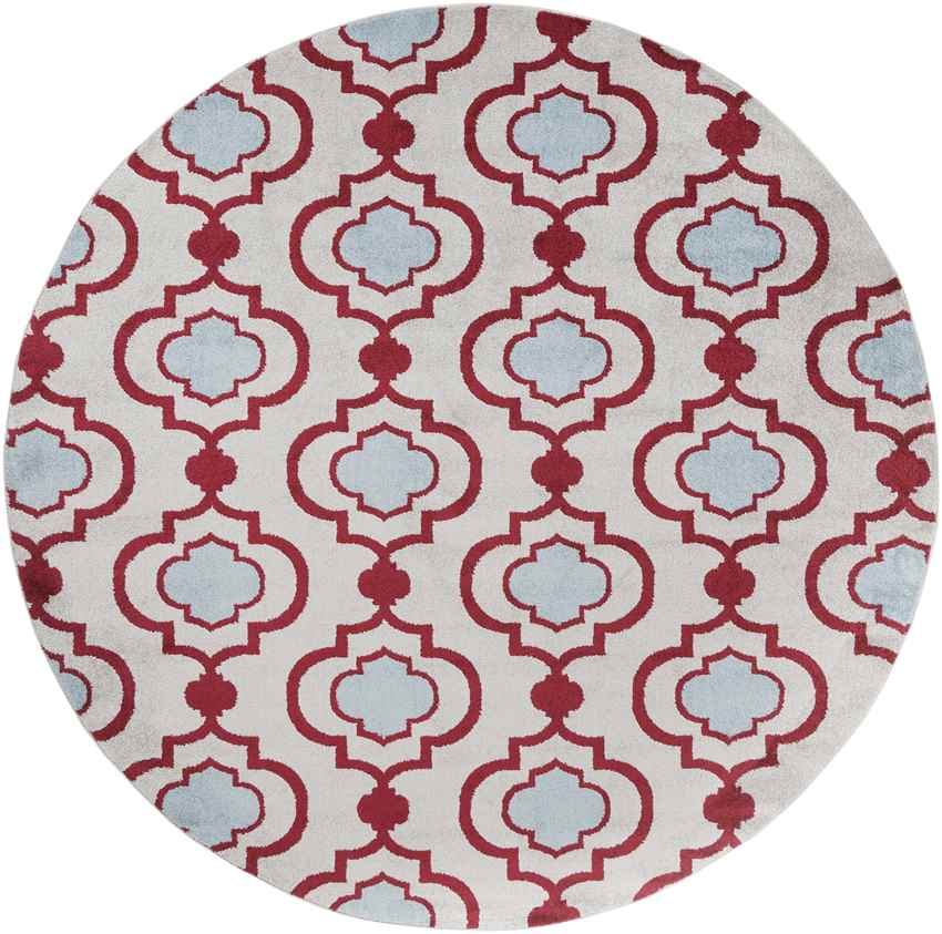 Epernay Transitional Dark Red Area Rug