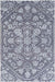 Bedworth Traditional Pale Blue Area Rug