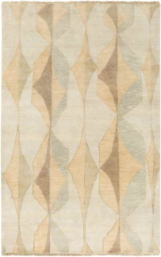 Ongar Modern Khaki Area Rug