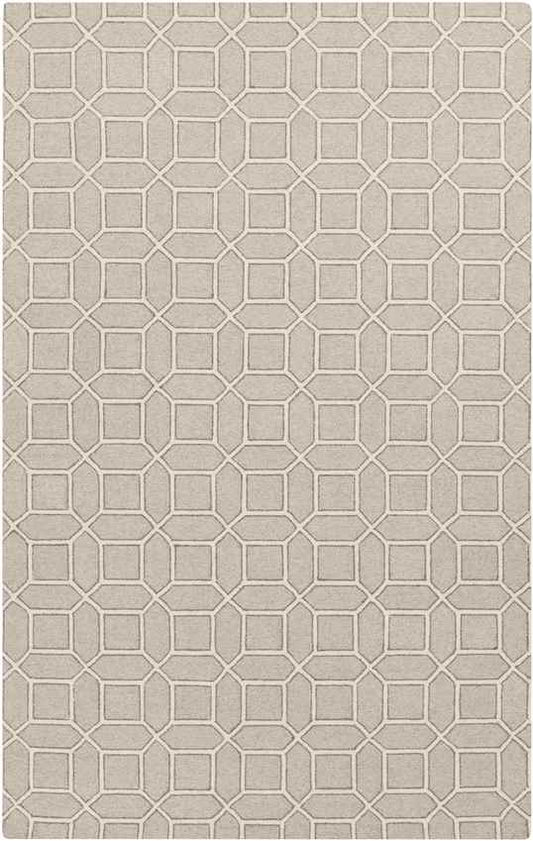 Suttum Modern Beige/Gray Area Rug
