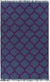 Kobuk Modern Navy/Violet Area Rug