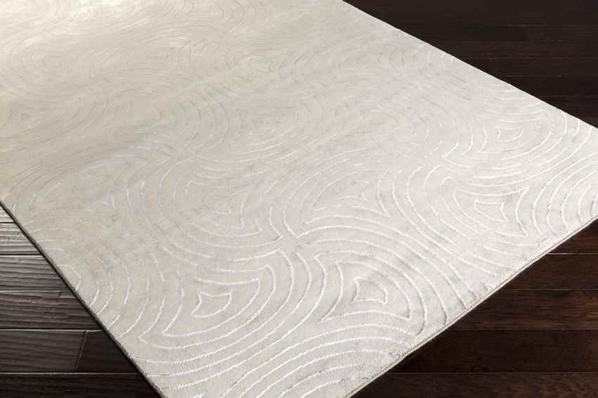 Lavaca Modern Khaki/Medium Gray Area Rug