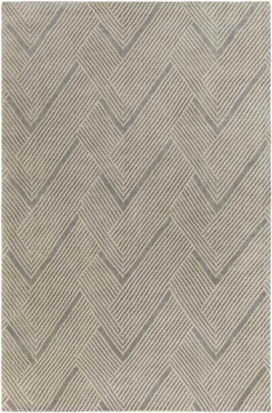Lawrenceville Modern Moss/Sea Foam Area Rug