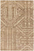 Luthersville Global Dark Brown/Cream Area Rug