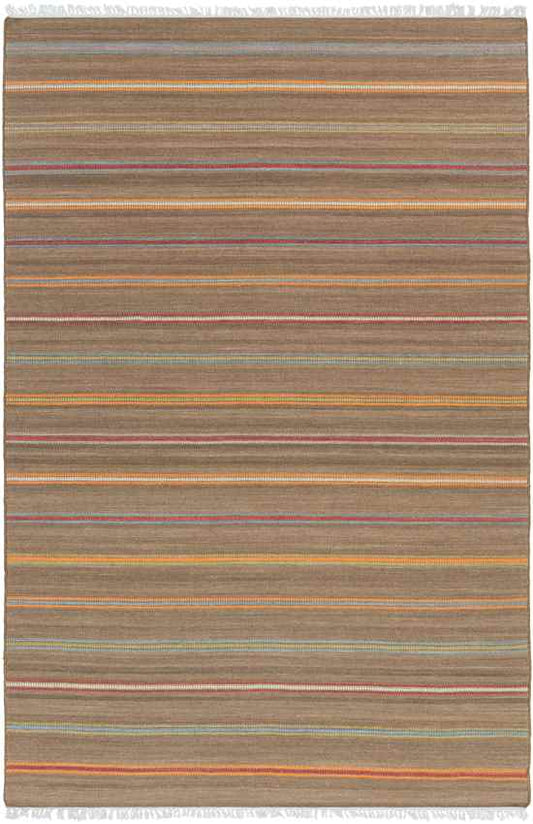Manila Modern Dark Brown Area Rug