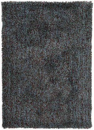 Marble Shag and Texture Dark Charcoal Area Rug