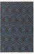 Meeker Modern Cream/Dark Blue Area Rug