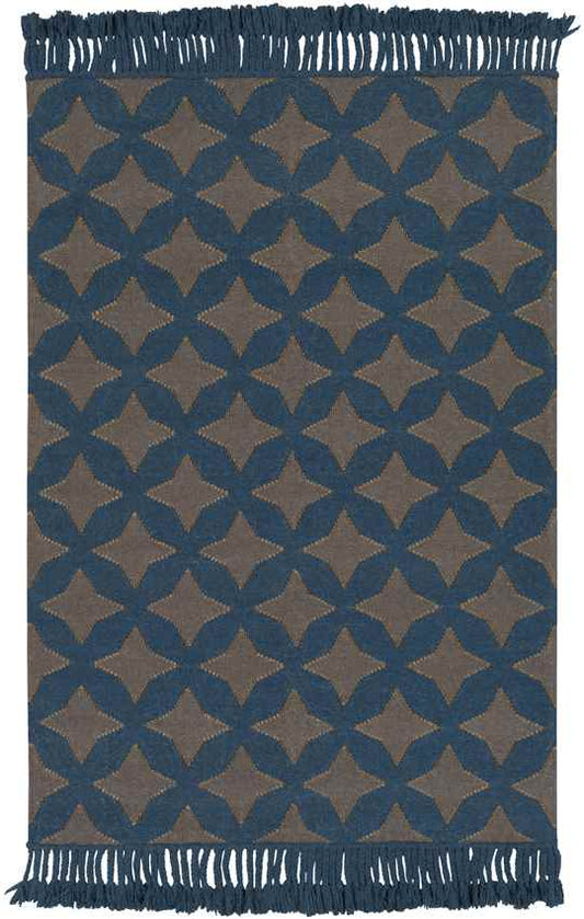 Mekoryuk Modern Charcoal Area Rug