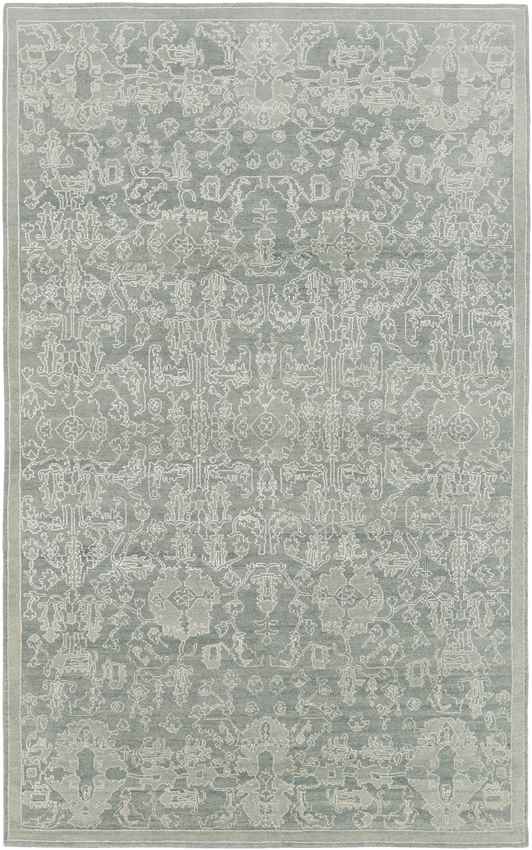 Nuiqsut Traditional Moss/Beige Area Rug
