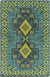 Plainview Modern Green/Teal Area Rug