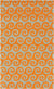 Pritchett Modern Burnt Orange Area Rug