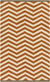 Quitman Modern Burnt Orange Area Rug