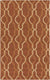 Rabun Modern Rust Area Rug