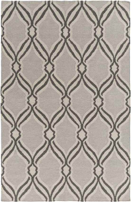 Roopville Modern Light Gray Area Rug