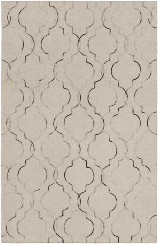 Salinas Modern Taupe/Black Area Rug