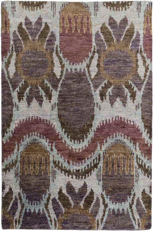 Schley Global Eggplant Area Rug