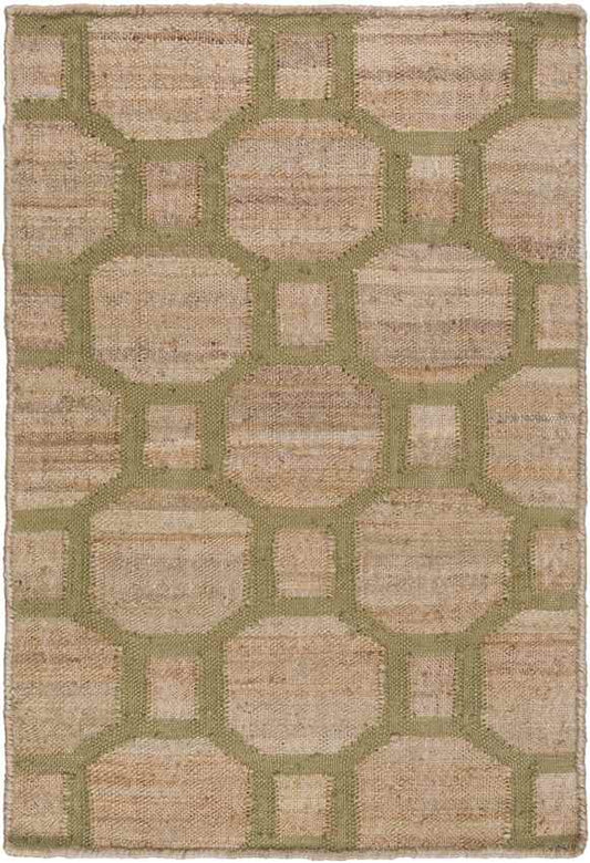Shirley Global Green Area Rug